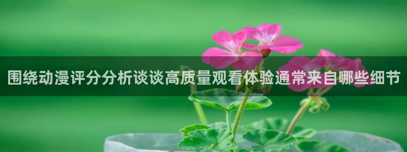 日本动漫大全：围绕动漫评分分析谈谈高质量观看体验通常来自哪些细节