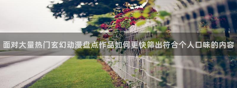 动漫评分排行：面对大量热门玄幻动漫盘点作品如何更快筛出符合个人口味的内容