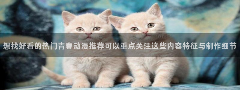 动漫专题：想找好看的热门青春动漫推荐可以重点关注这些内容特征与制作细节